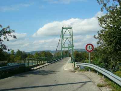 Via Rhona Montélimar Passerelle de Gournier